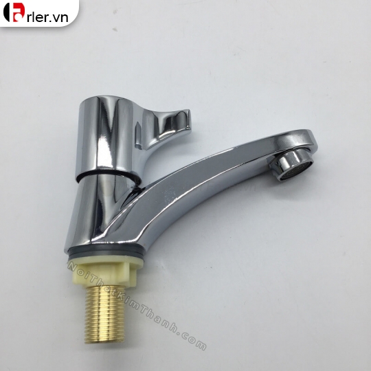 Vòi Lavabo Dấu Hỏi Lạnh Crom Bóng Forler 