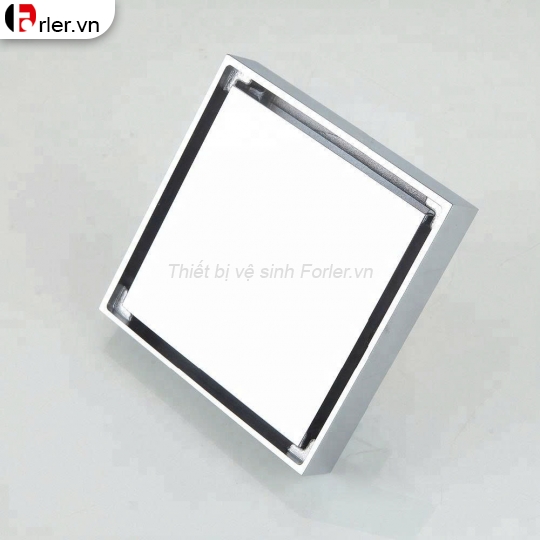 Phễu Sàn Vuông Inox 304 - Bóng 10x10 FORLER